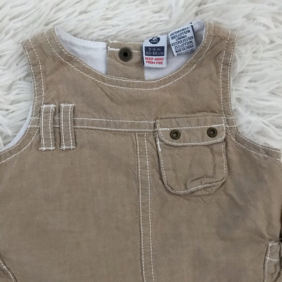 ❌Sold❌Baby Girl Beige Vintage Dress 🌻 - Picture 3 of 4